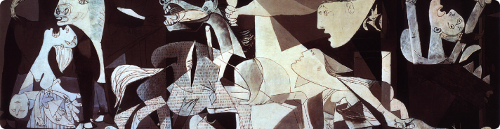 Pablo Picasso (1881-1973) - Guernica, 1937, Museu Reina Sofia, Madrid.